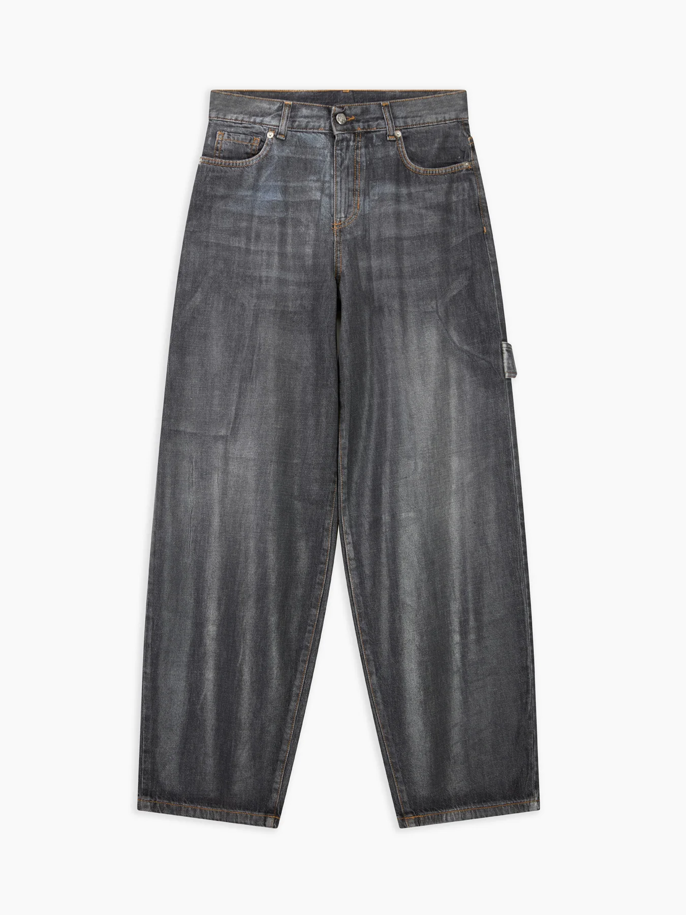 Adela Pantalone Grigio Lucido - Image 3