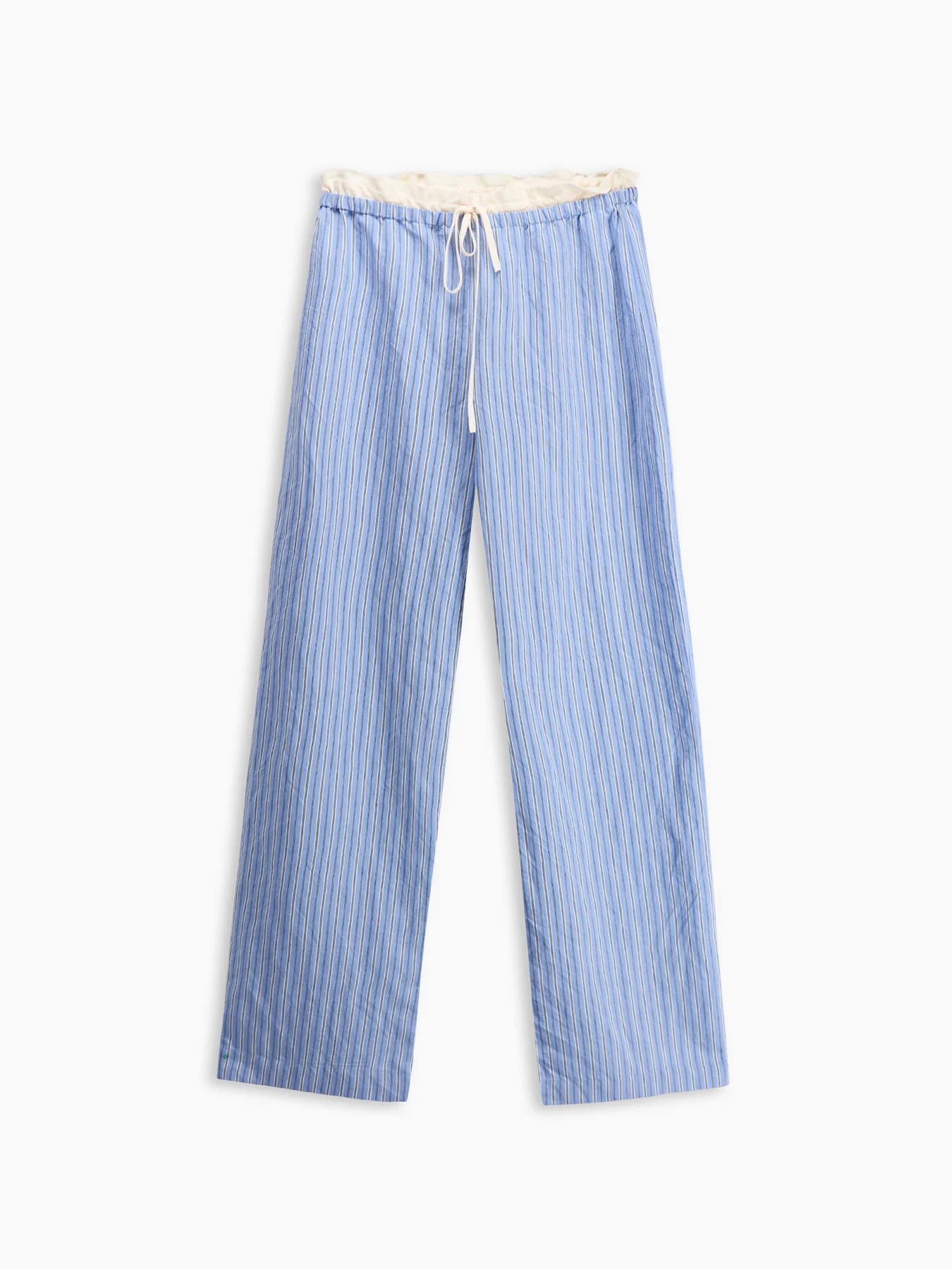 Adler-a Pantalone Azzurro Oxford - Image 2