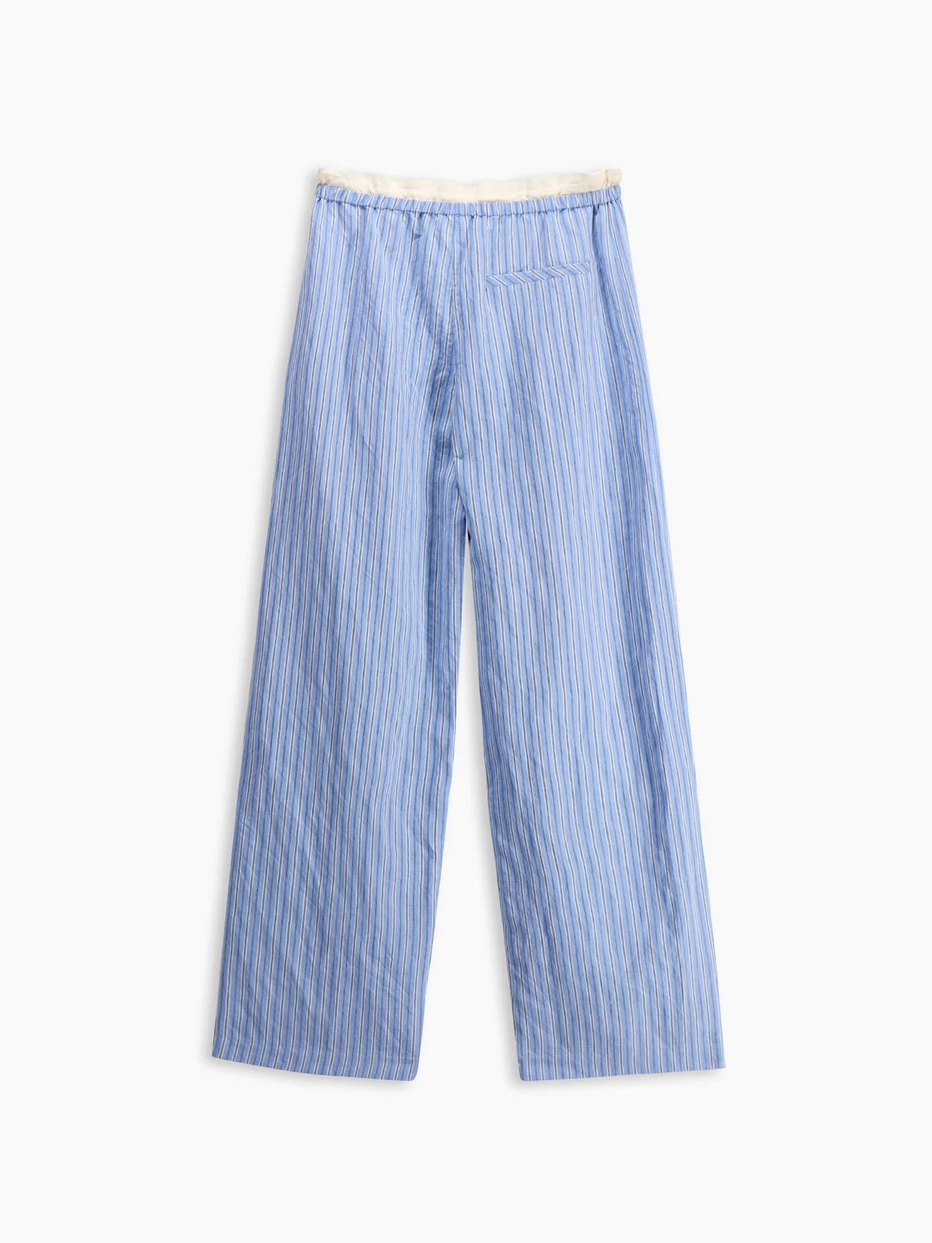 Adler-a Pantalone Azzurro Oxford - Image 3