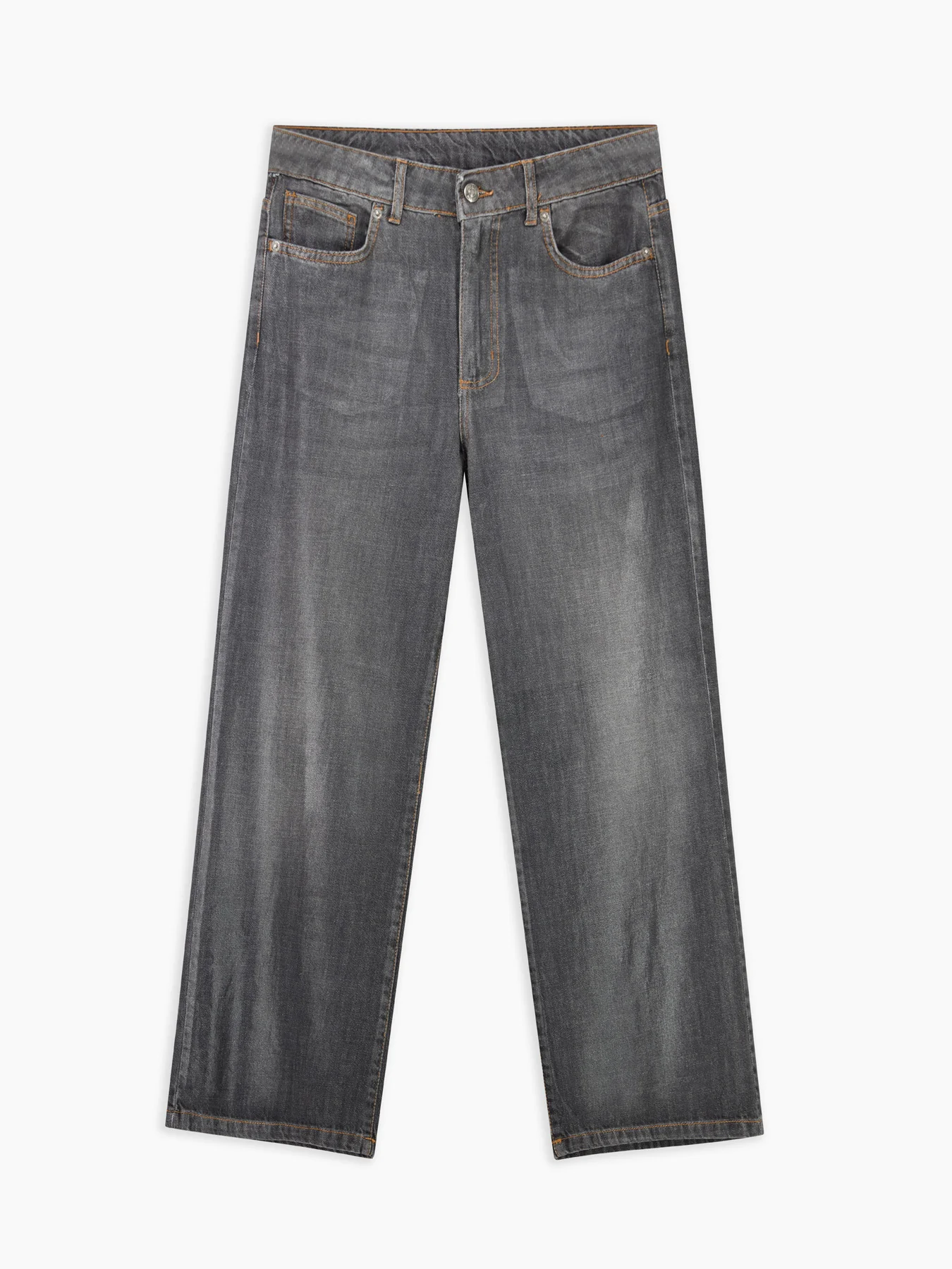 Aiko Pantalone Grigio Lucido - Image 2