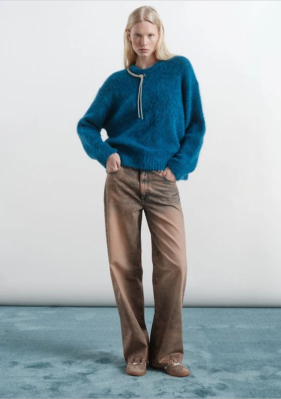 Alexandra-a Pantalone Cammello