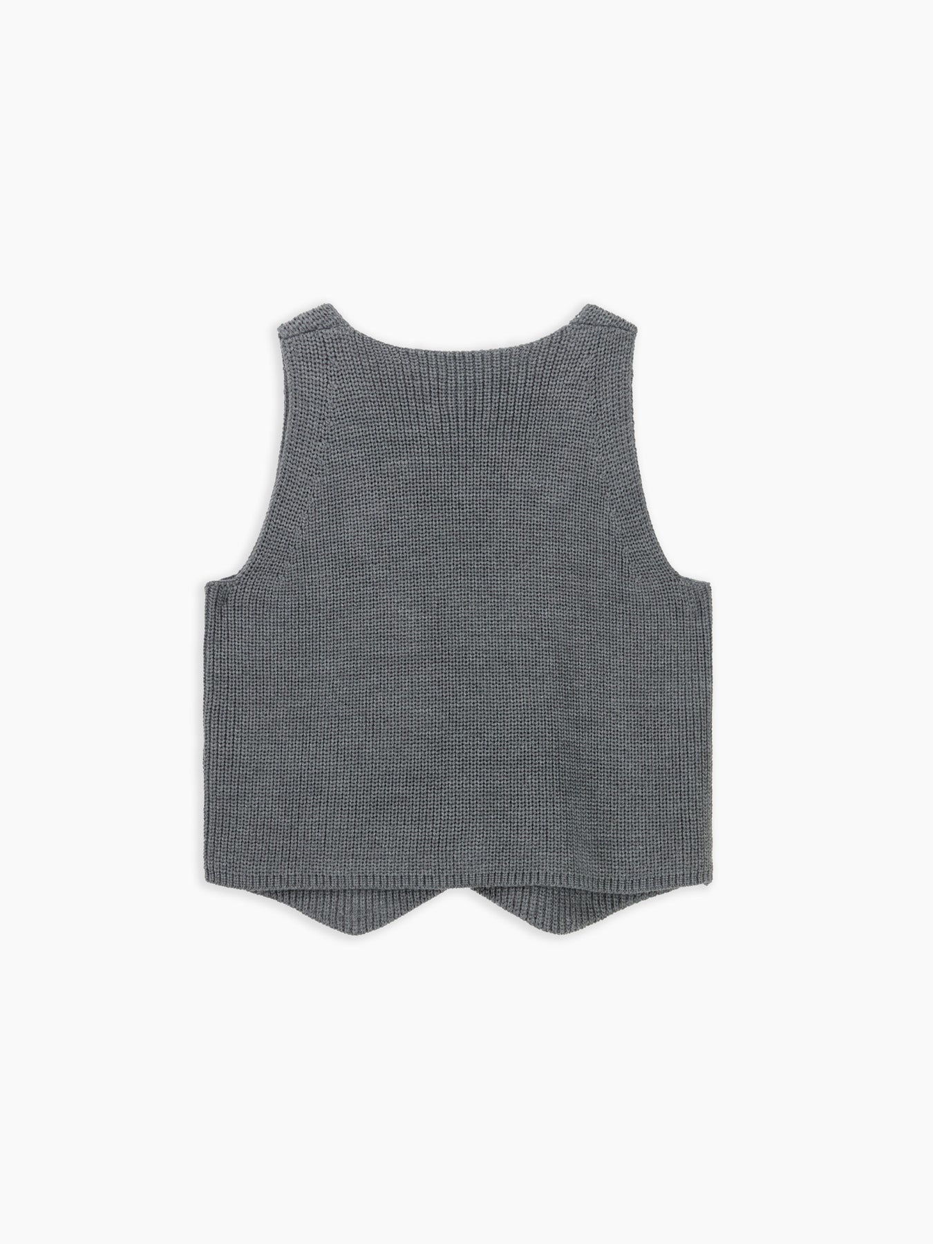 Celestine Gilet Grigio Mel.med. - Image 3