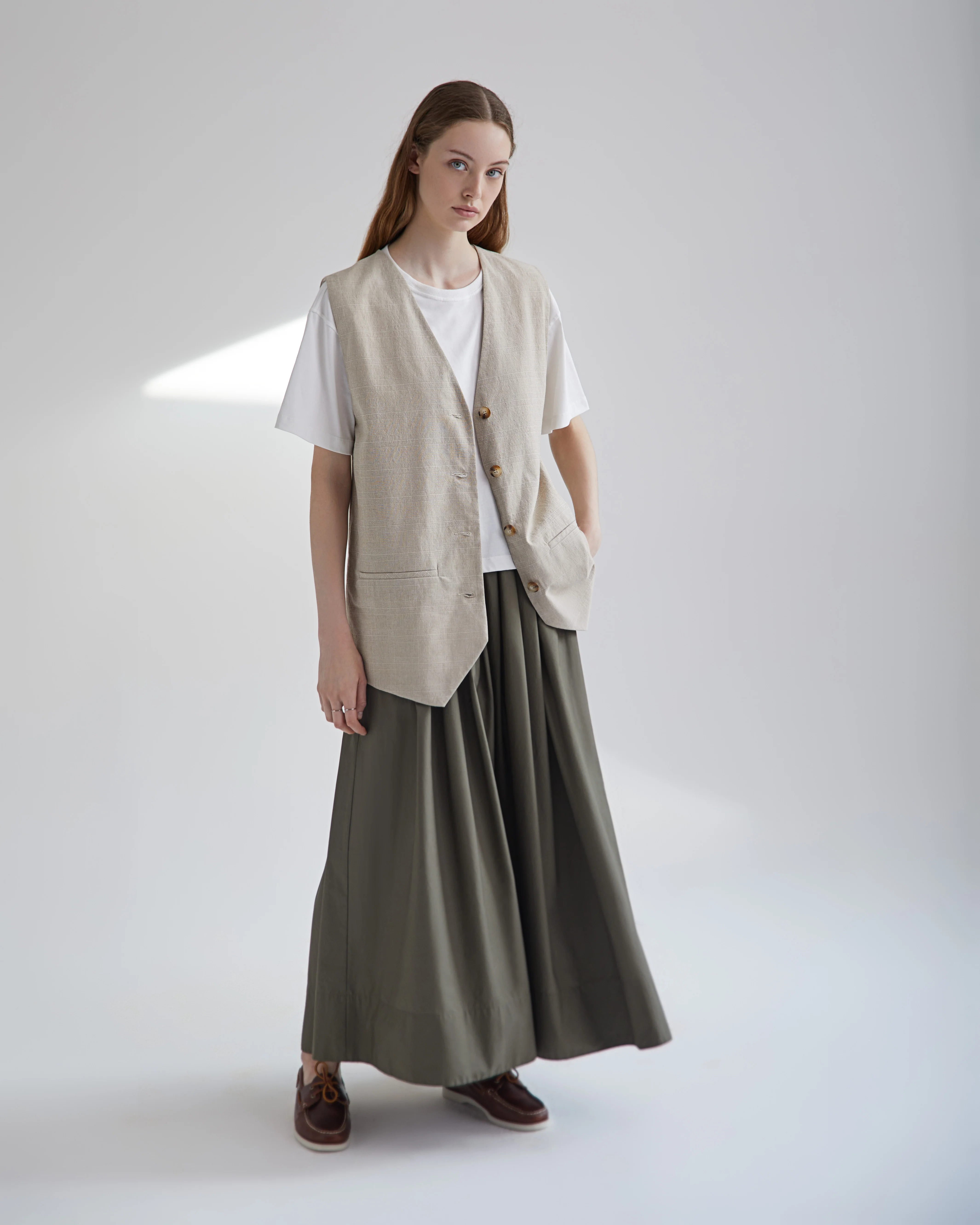 Eden Rock Gilet Beige - Image 2