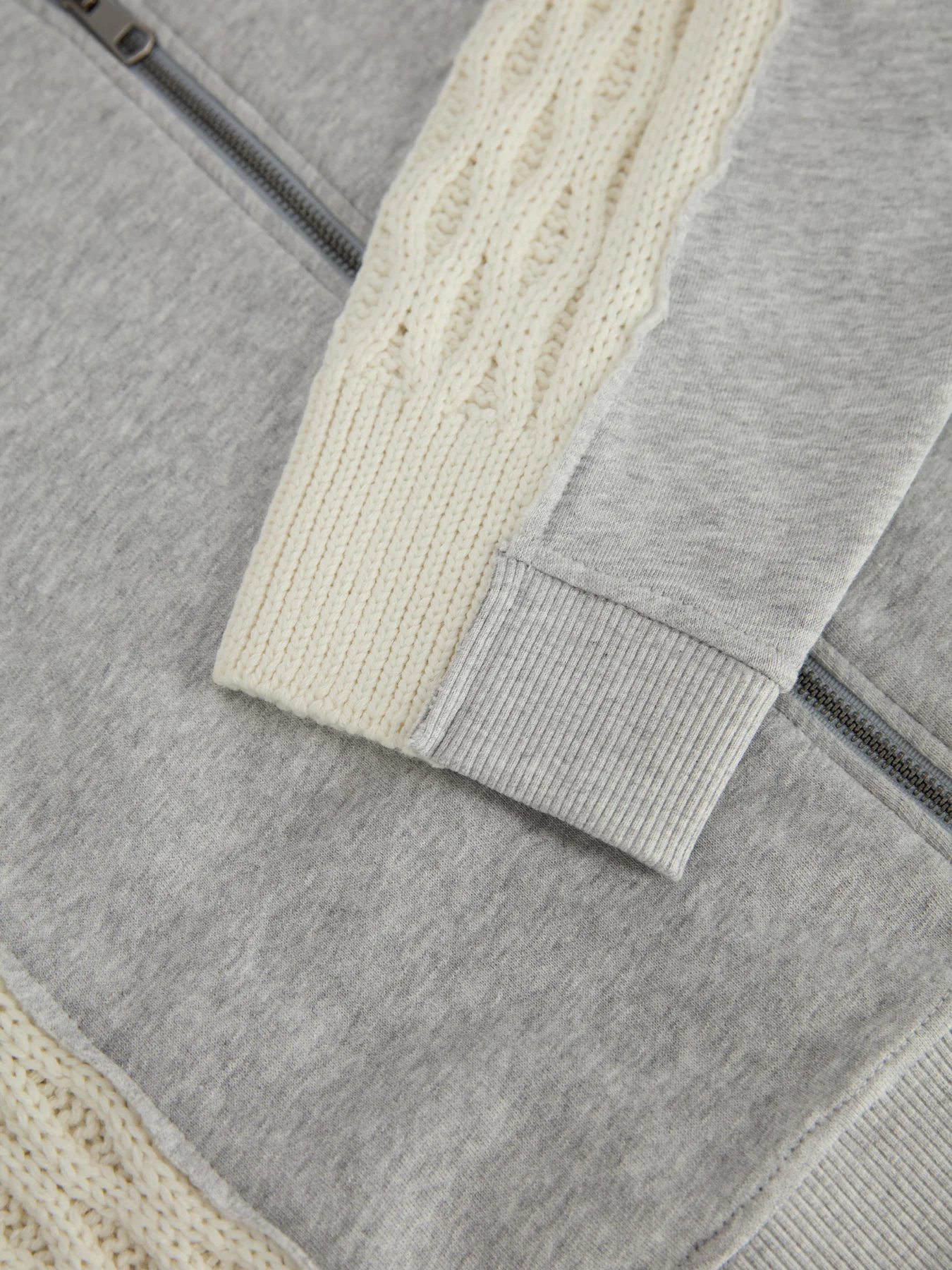 Elena Cardigan Grigio Perla Mel. - Image 4