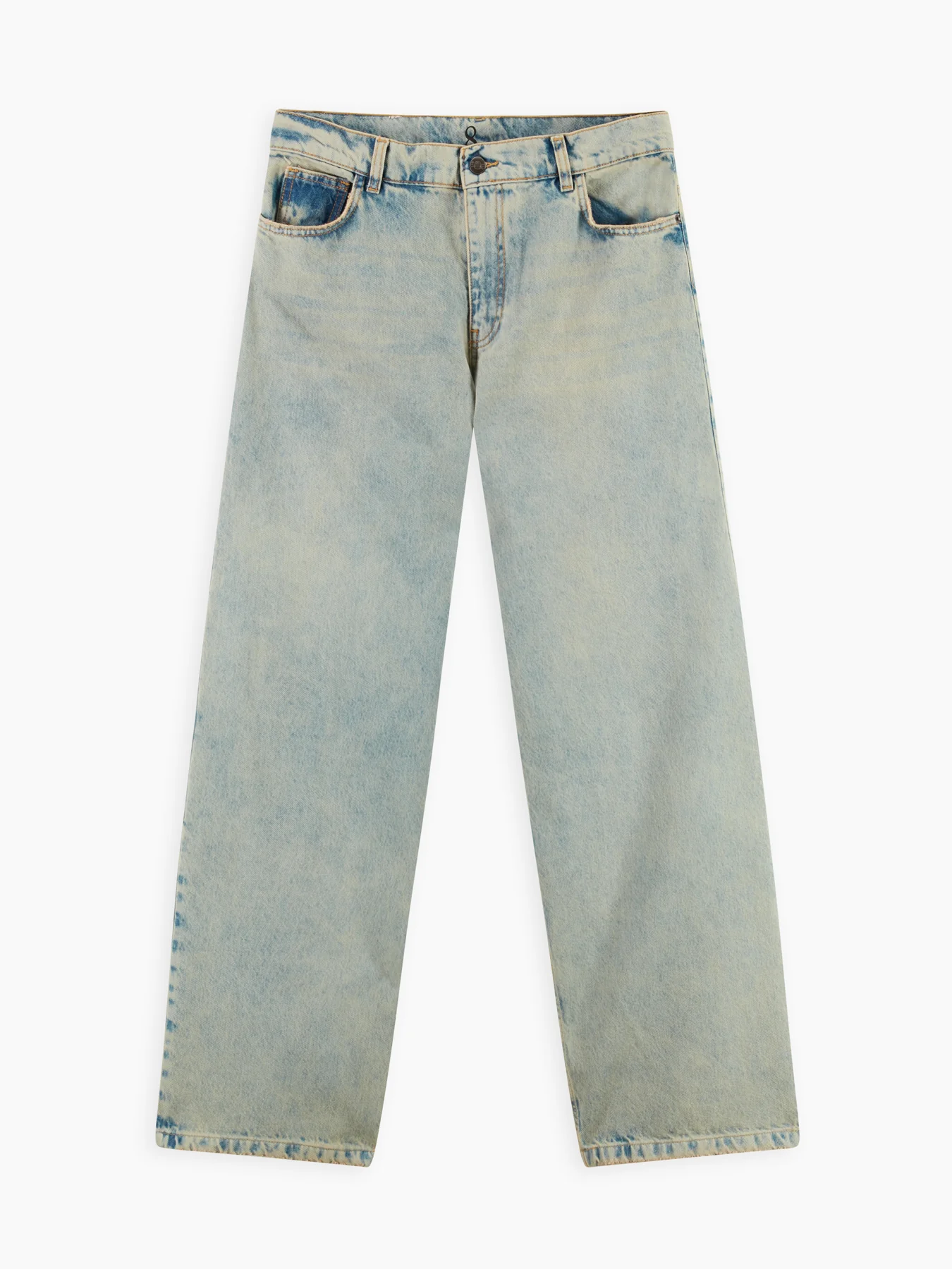 Foothill-a Pantalone Denim Chiaro Invecchiato - Image 3