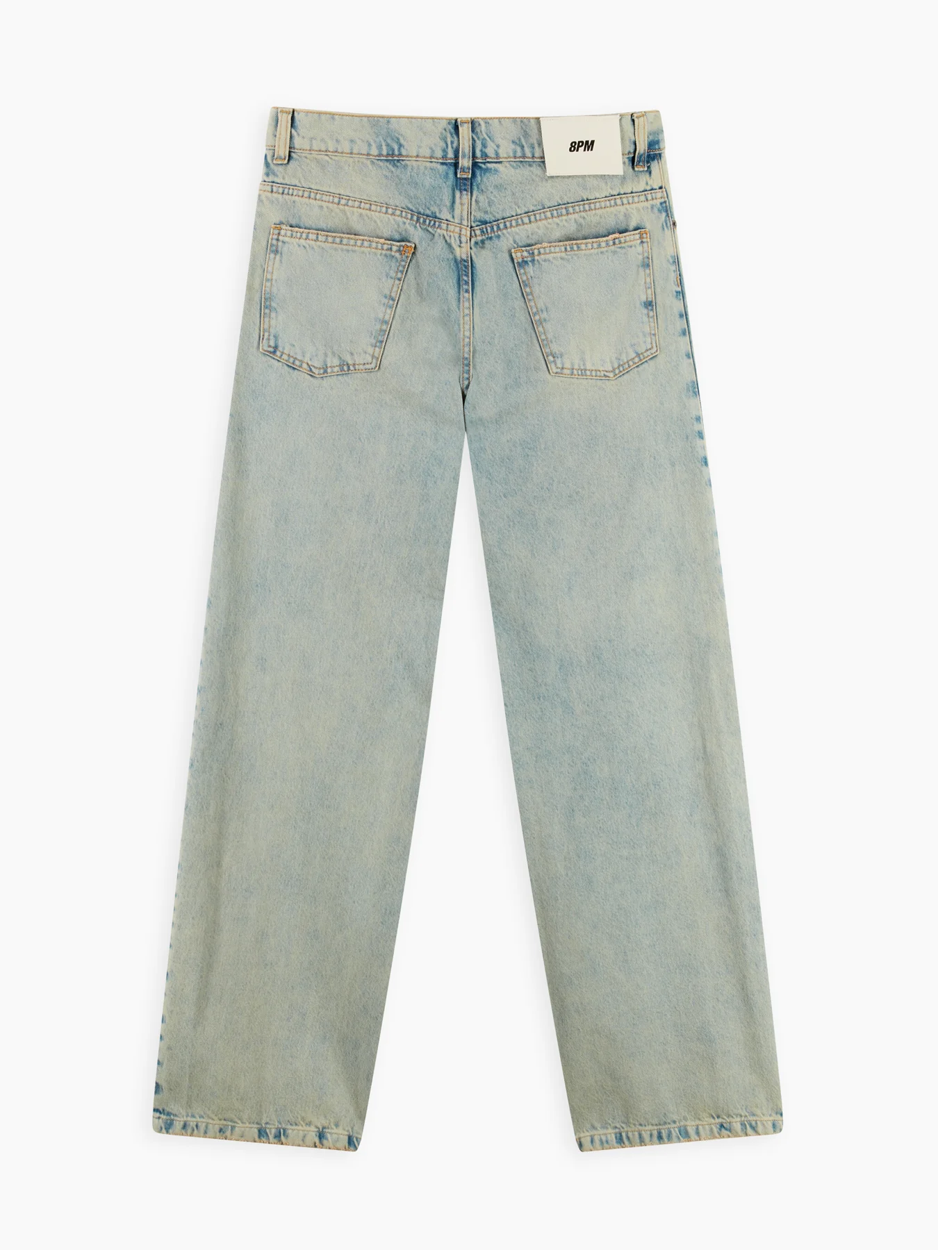 Foothill-a Pantalone Denim Chiaro Invecchiato - Image 4