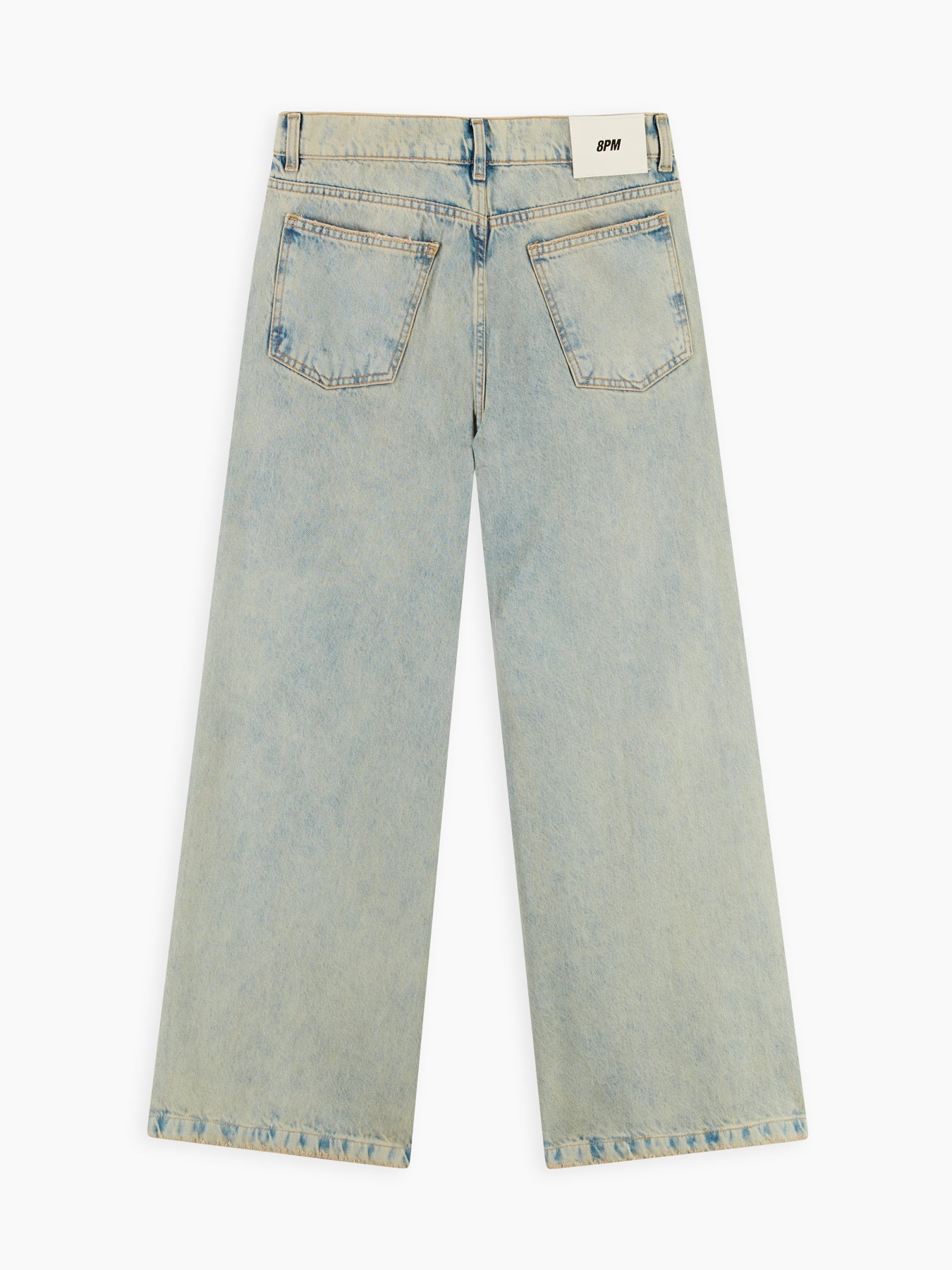 Franklin Pantalone Denim Chiaro Invecchiato - Image 3