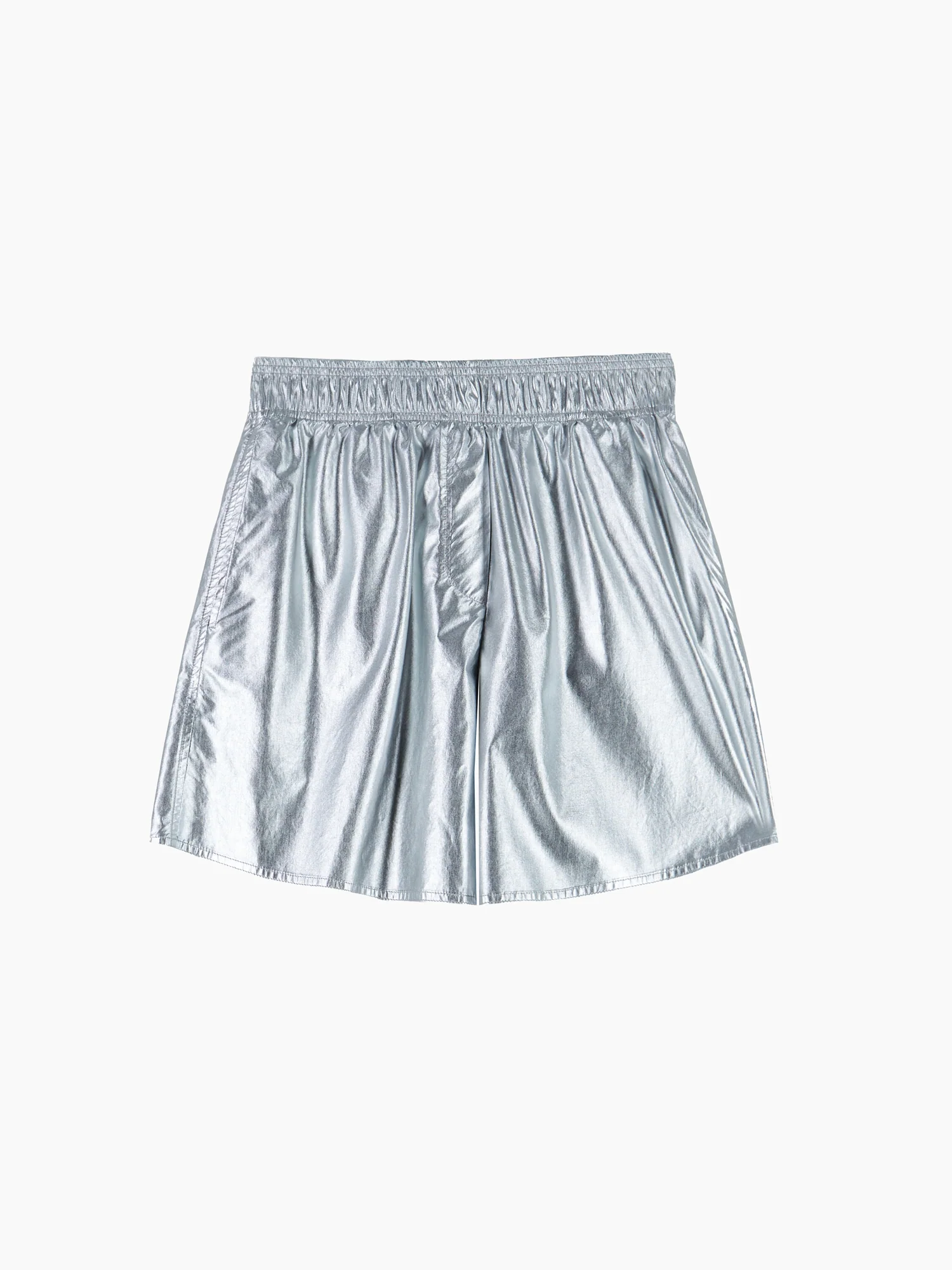 Freetown-a Short Laminato Argento - Image 3