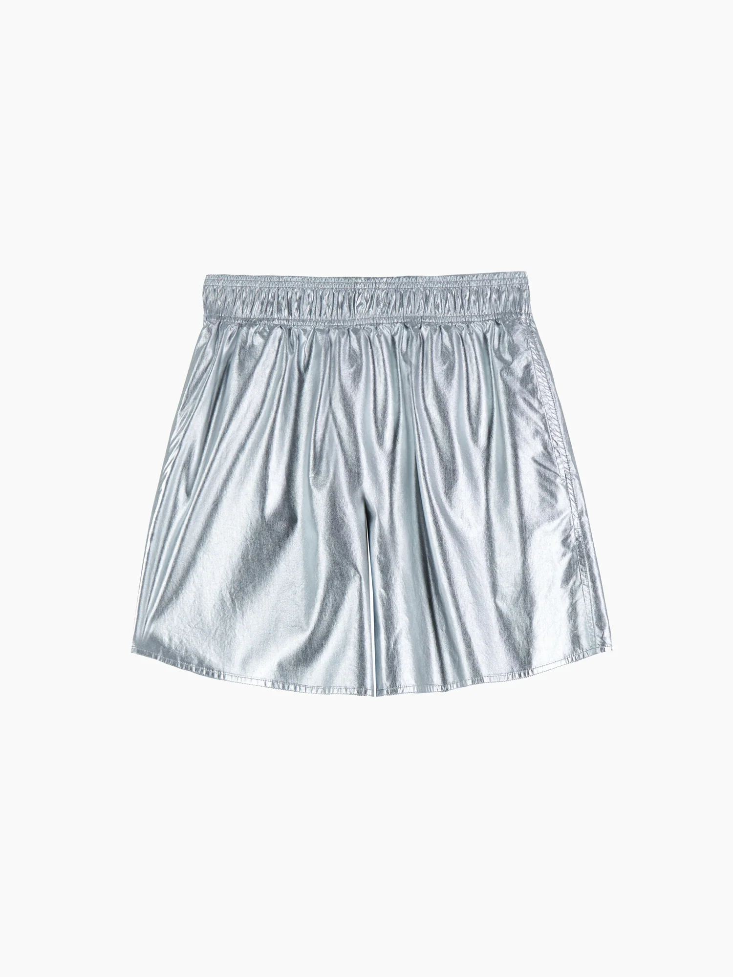 Freetown-a Short Laminato Argento - Image 4