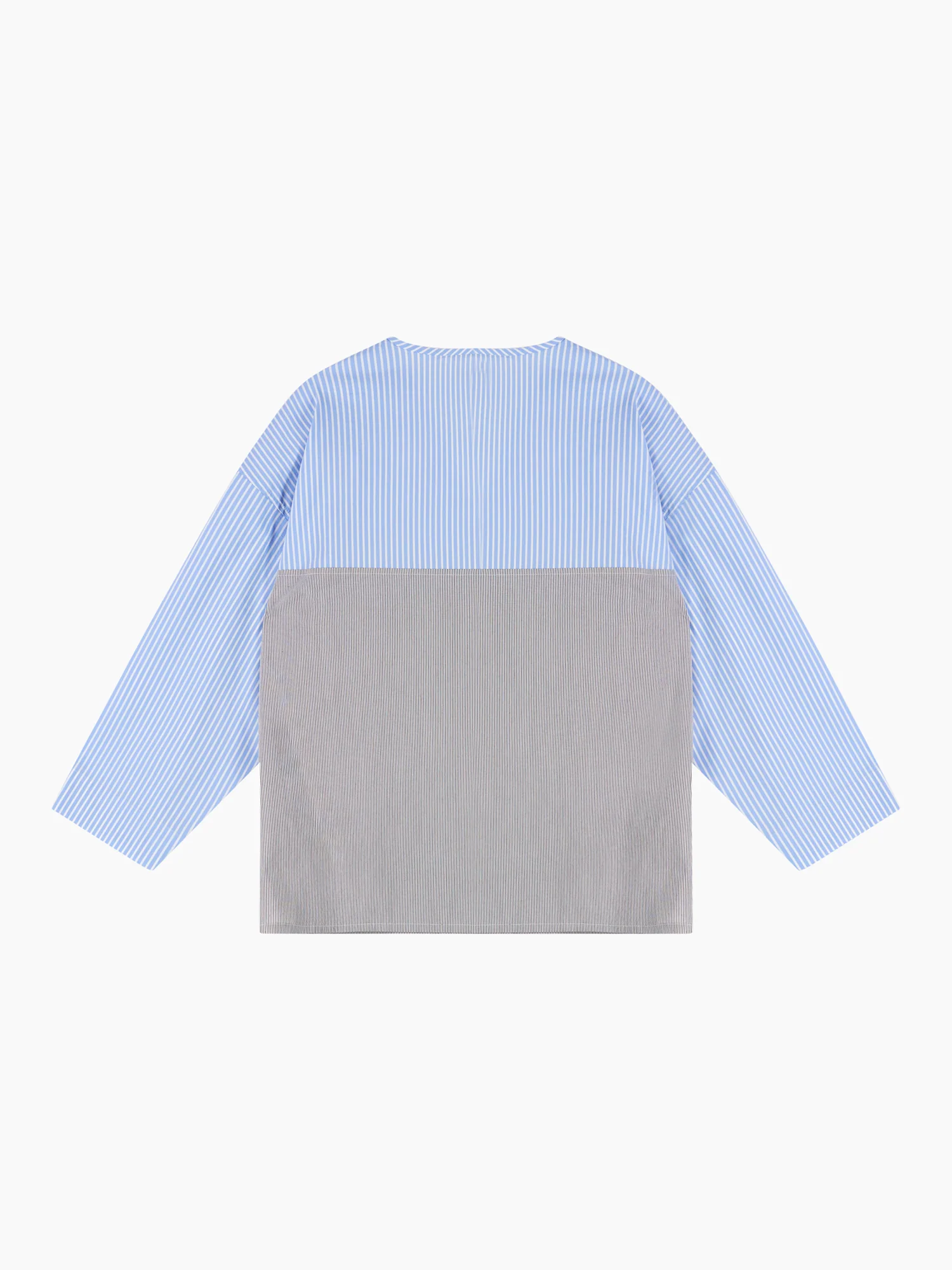 Giacarta Blusa Azzur.oxford-antracite - Image 3