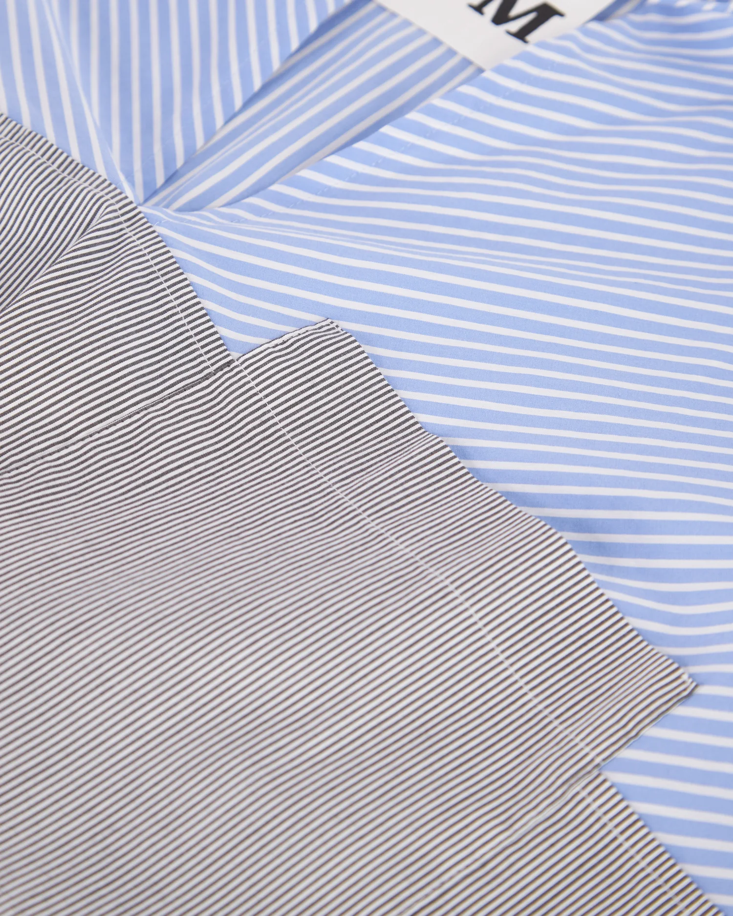 Giacarta Blusa Azzur.oxford-antracite - Image 4