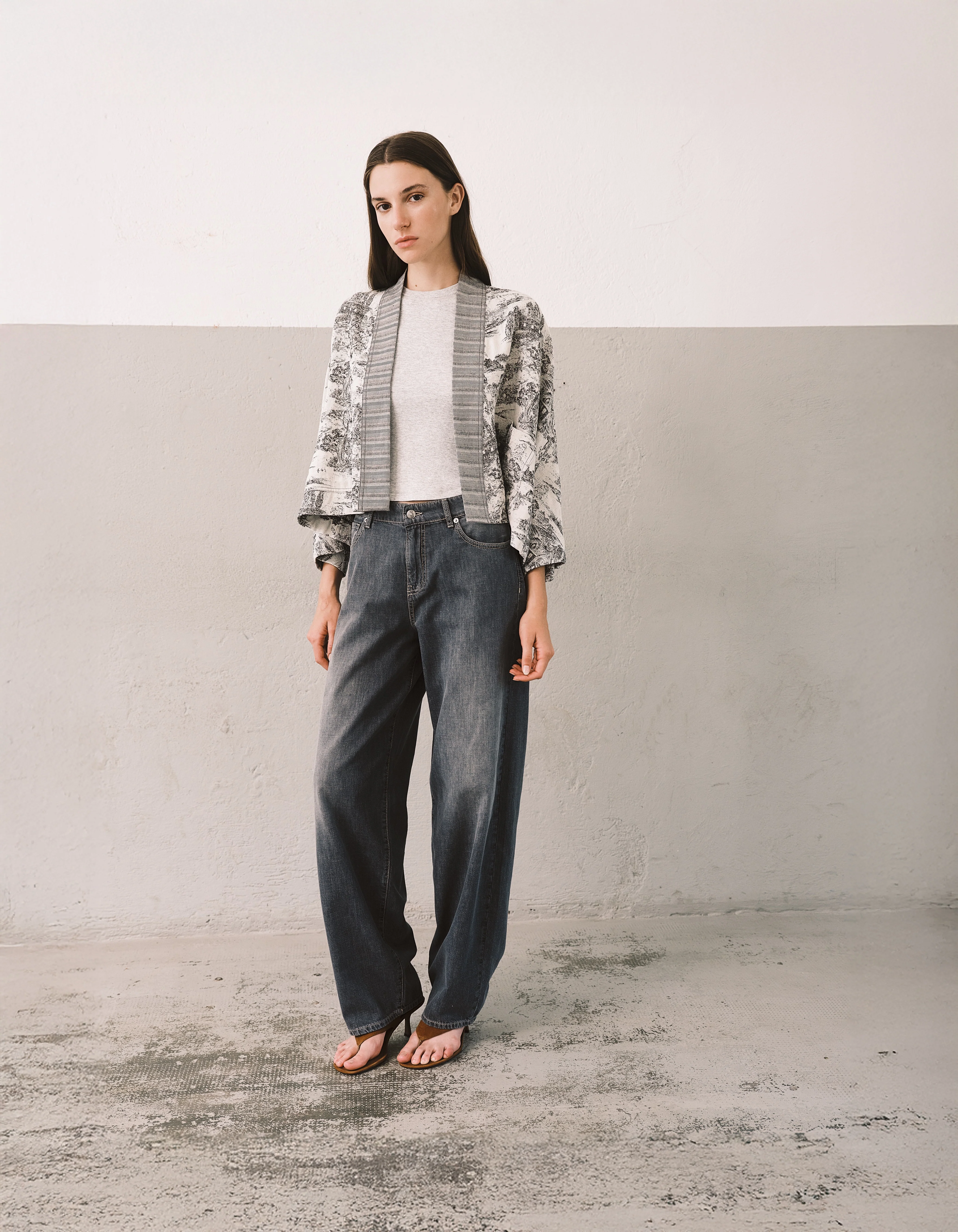 Ginevra Pantalone Grigio