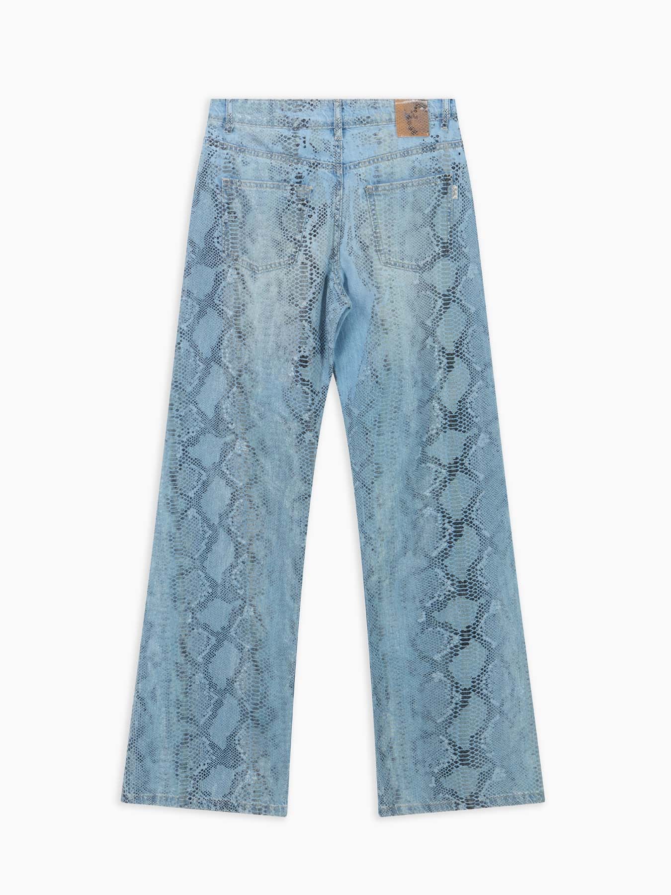 Hanoi-a Pantalone Azzurro-pitone - Image 3