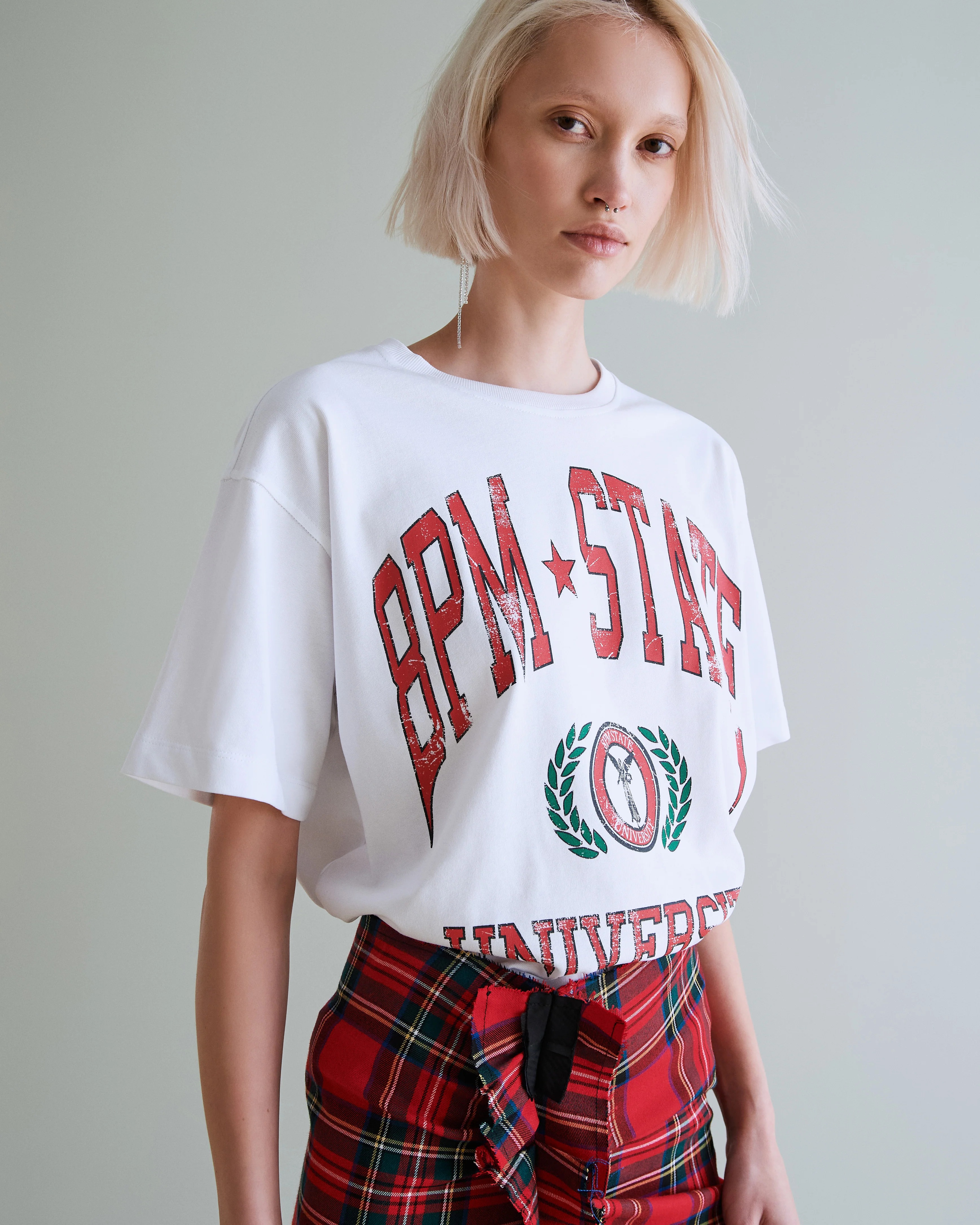 Howard T-shirt Bianco Ottico