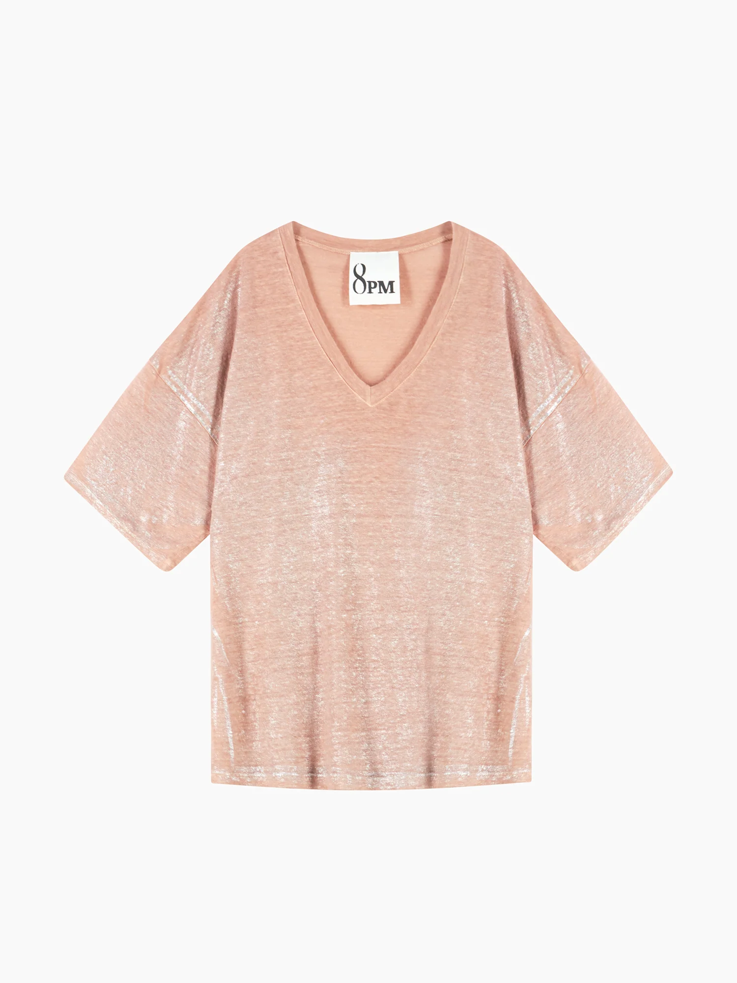 Kinshasa-a T-shirt Nudo-argento - Image 2