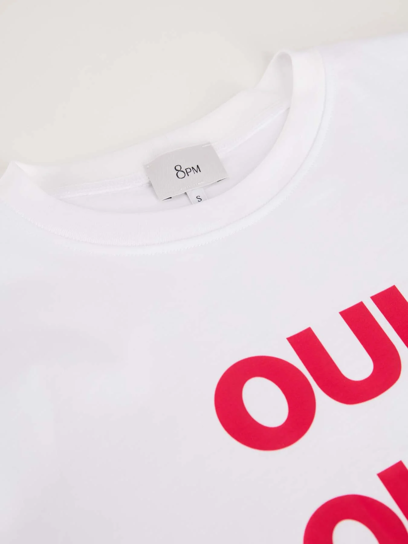 Liverpool T-shirt Bianco Ottico-fragola - Image 4