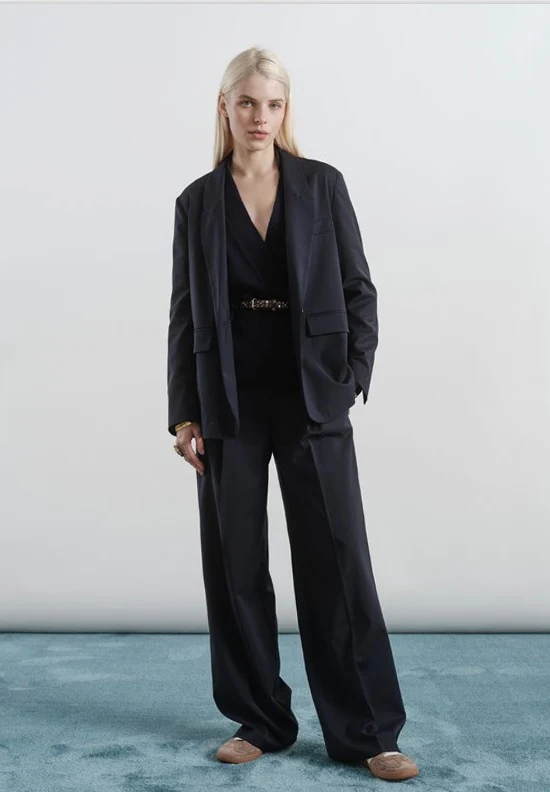 Mary-a Pantalone Blu