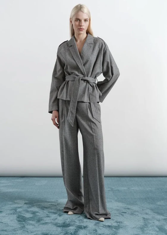 Mary Pantalone Grigio Mel.chia.