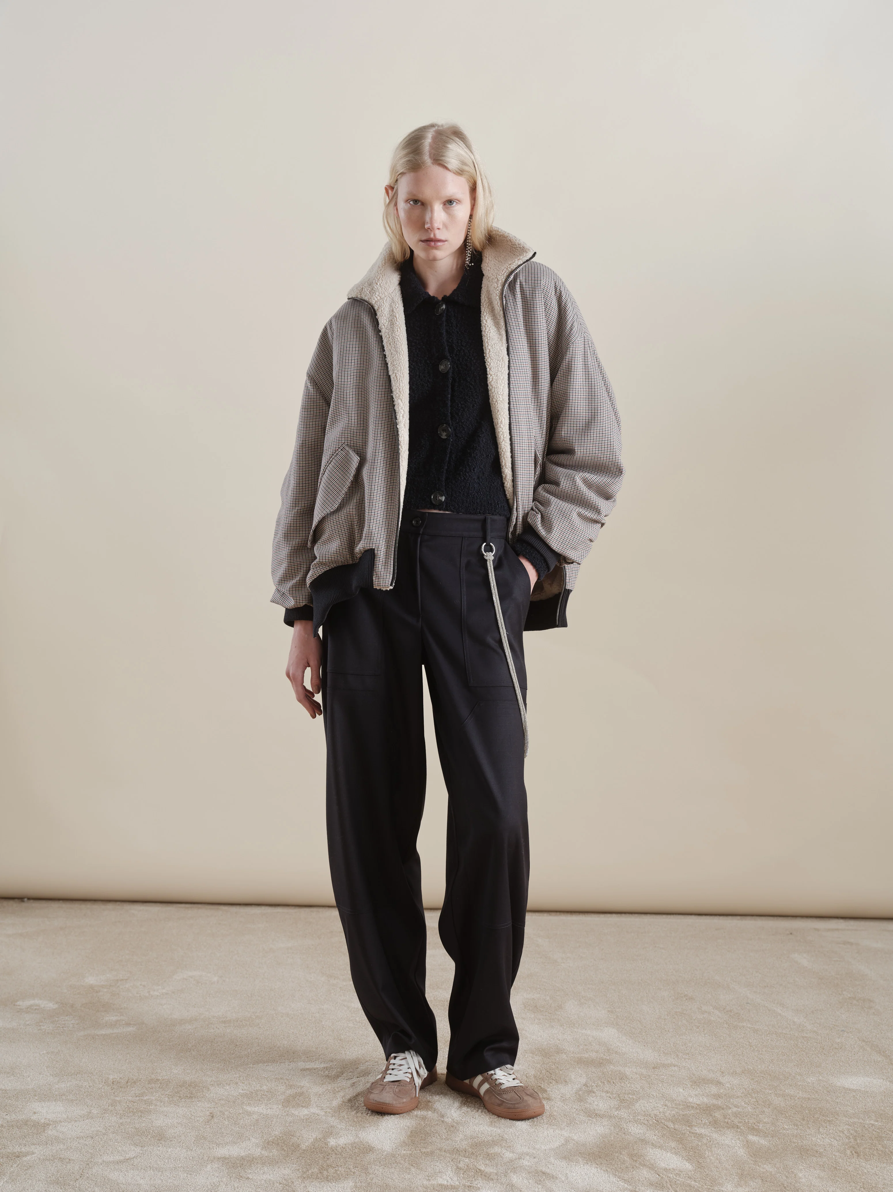 Minerva Pantalone Blu Navy