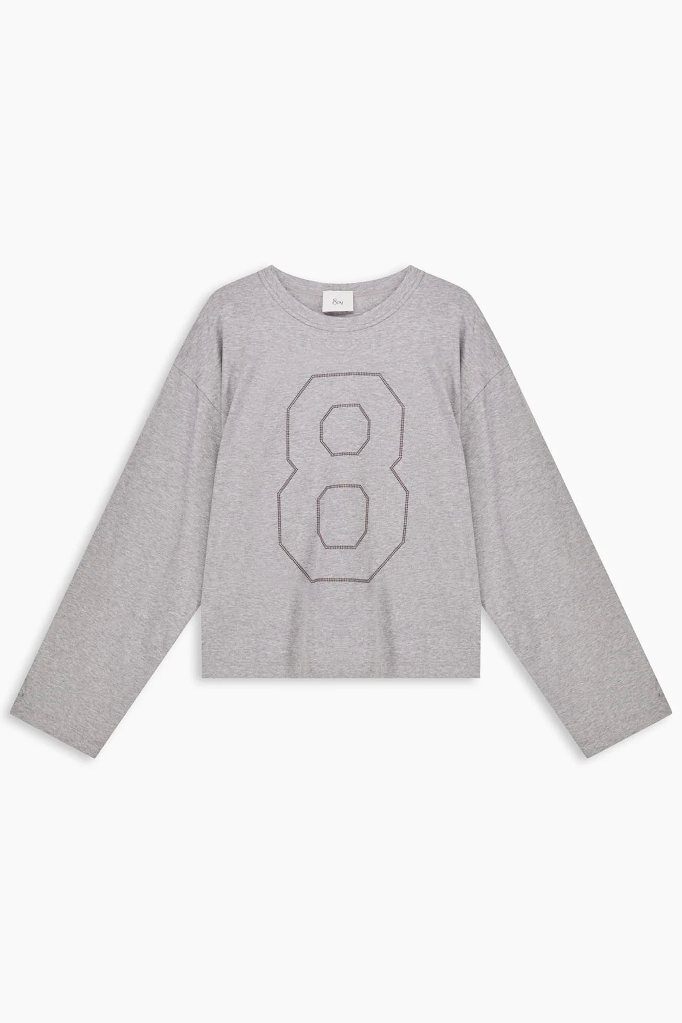 Narita T-shirt Grigio Mel.chia. - Image 2