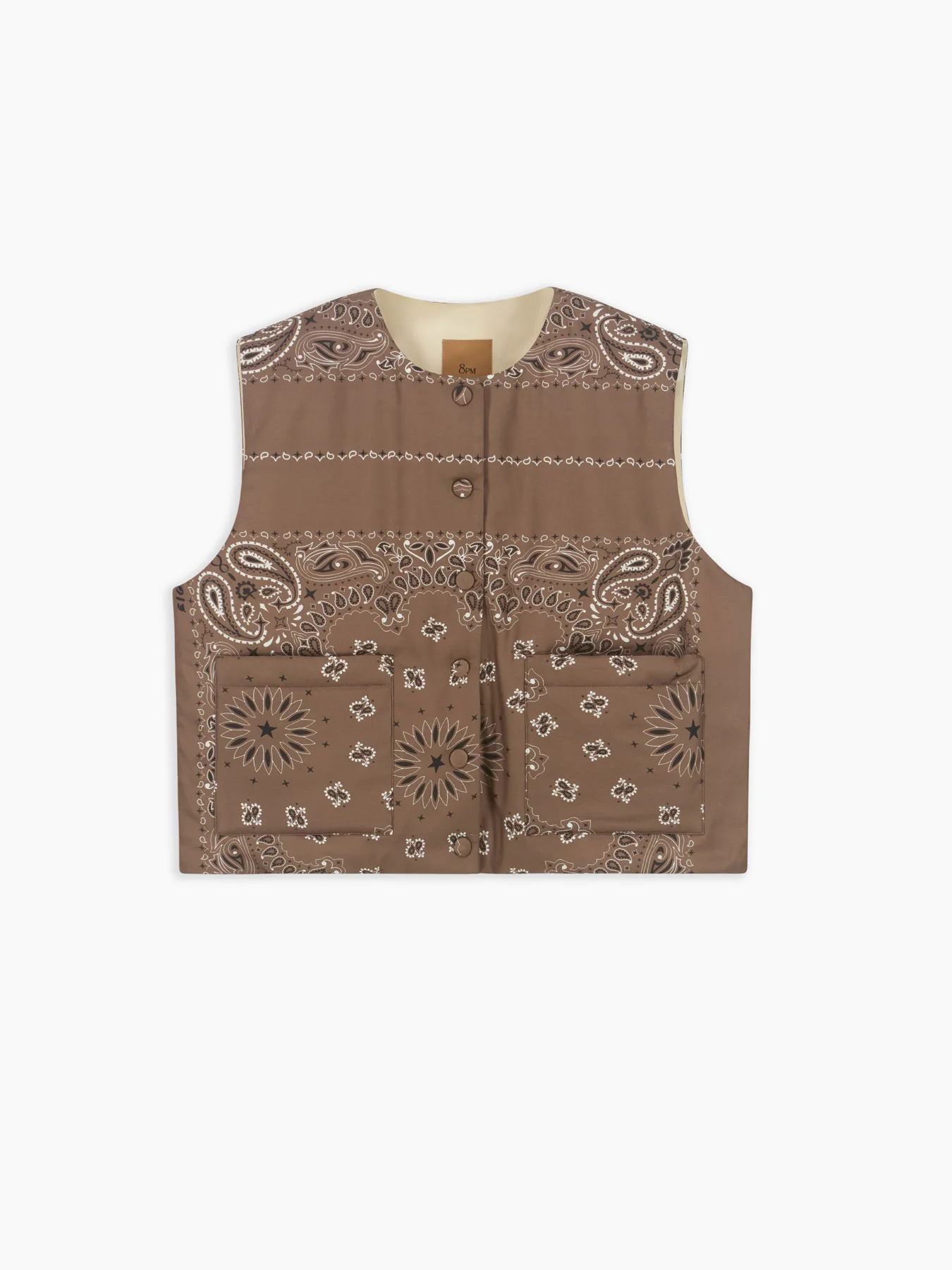 Nizza Gilet Moka - Image 3