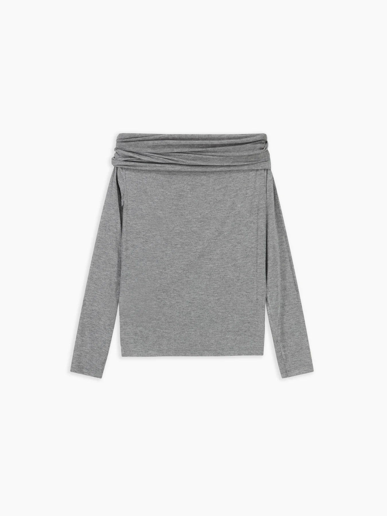 Ophelia T-shirt Grigio Mel.chia. - Image 3