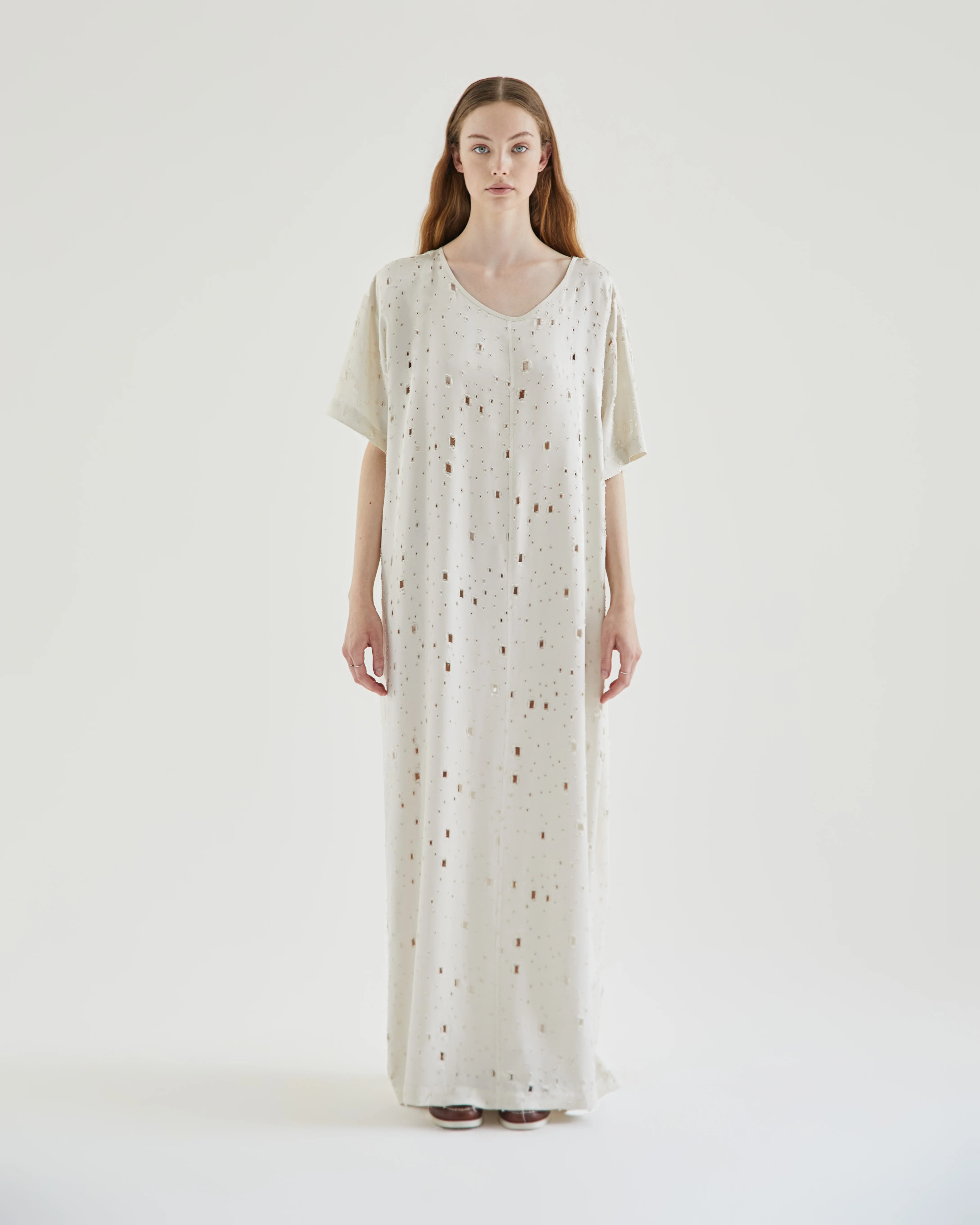 Peninsula Abito Off White