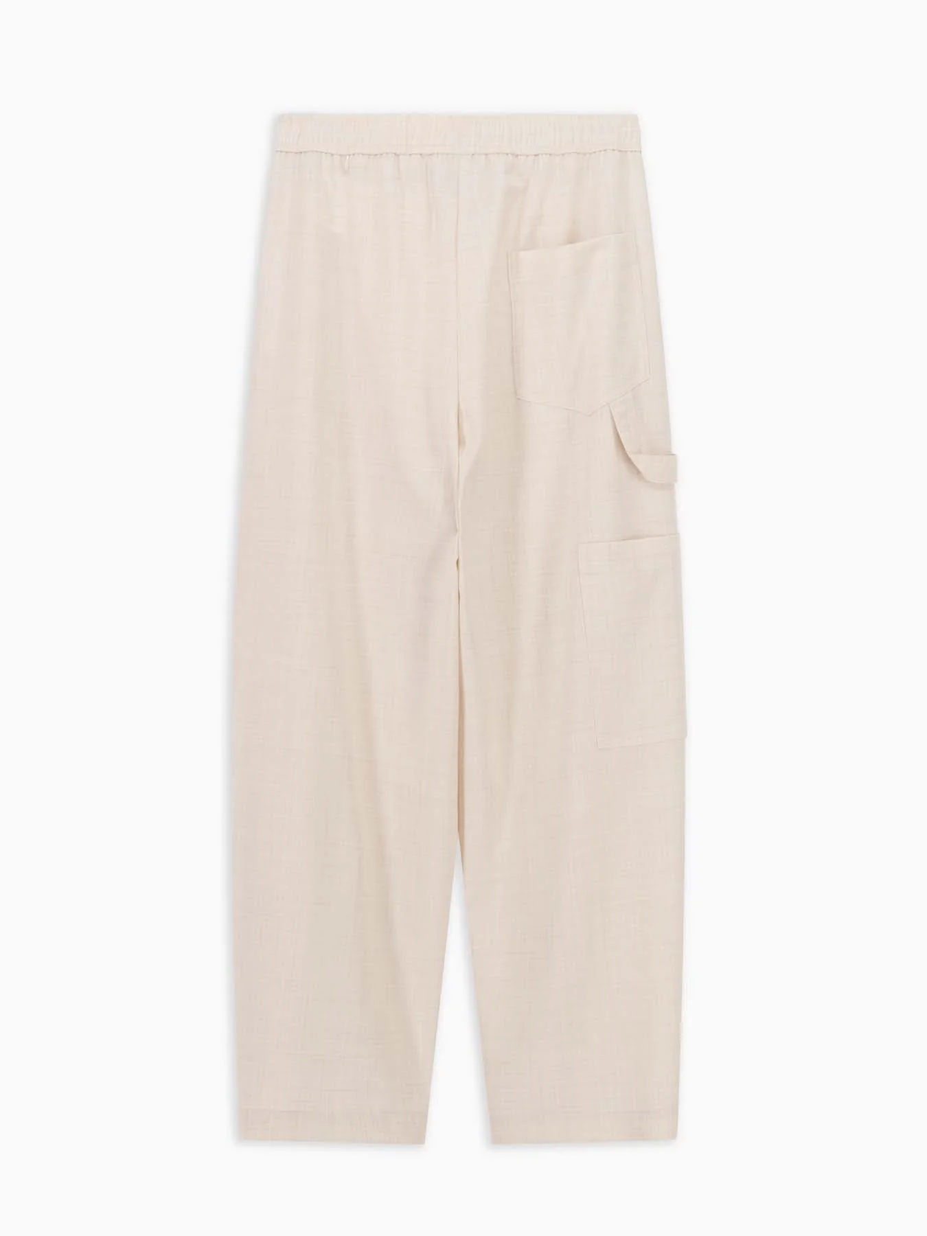 Phuket Pantalone Off White Melange - Image 3