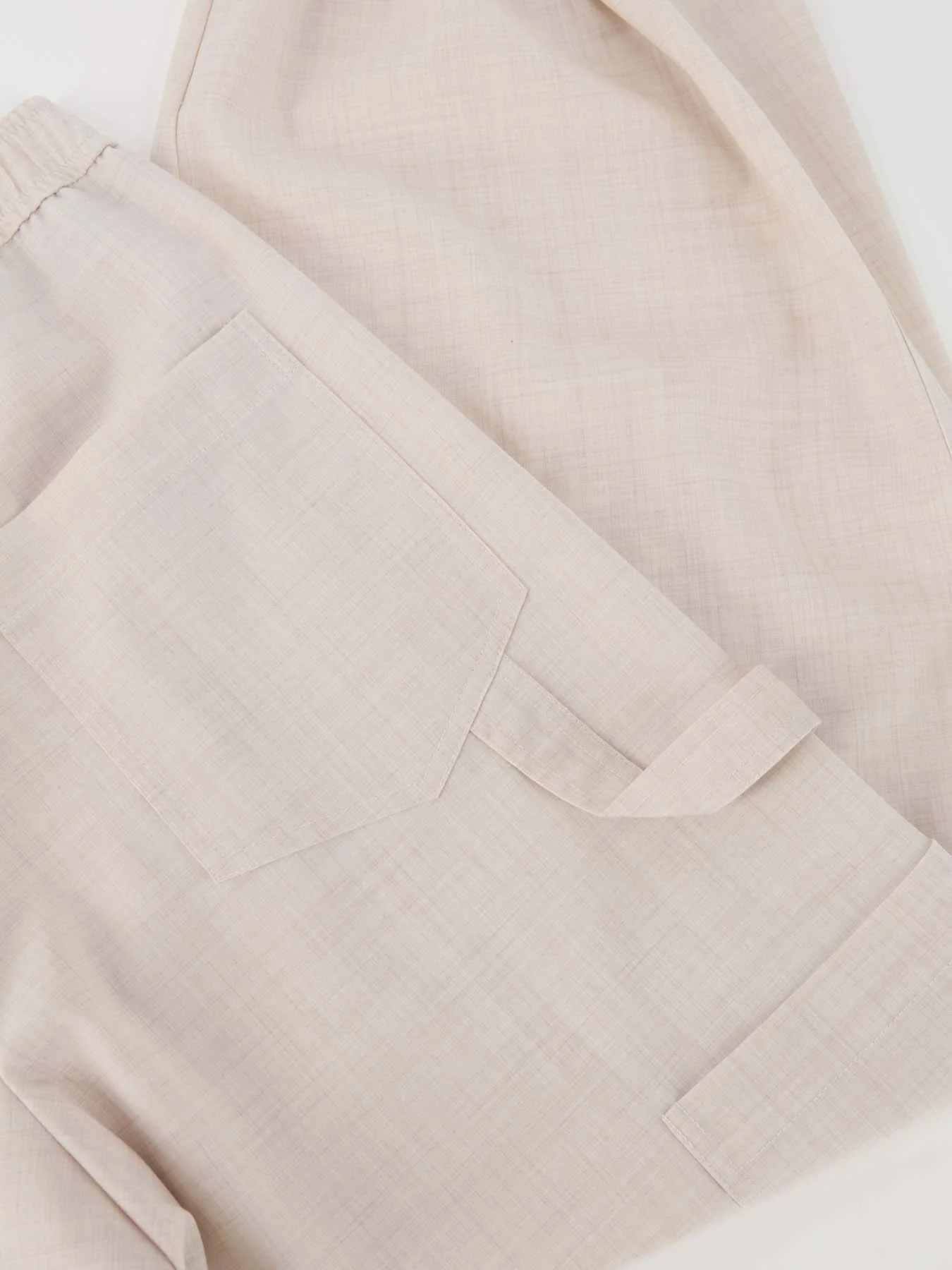 Phuket Pantalone Off White Melange - Image 4