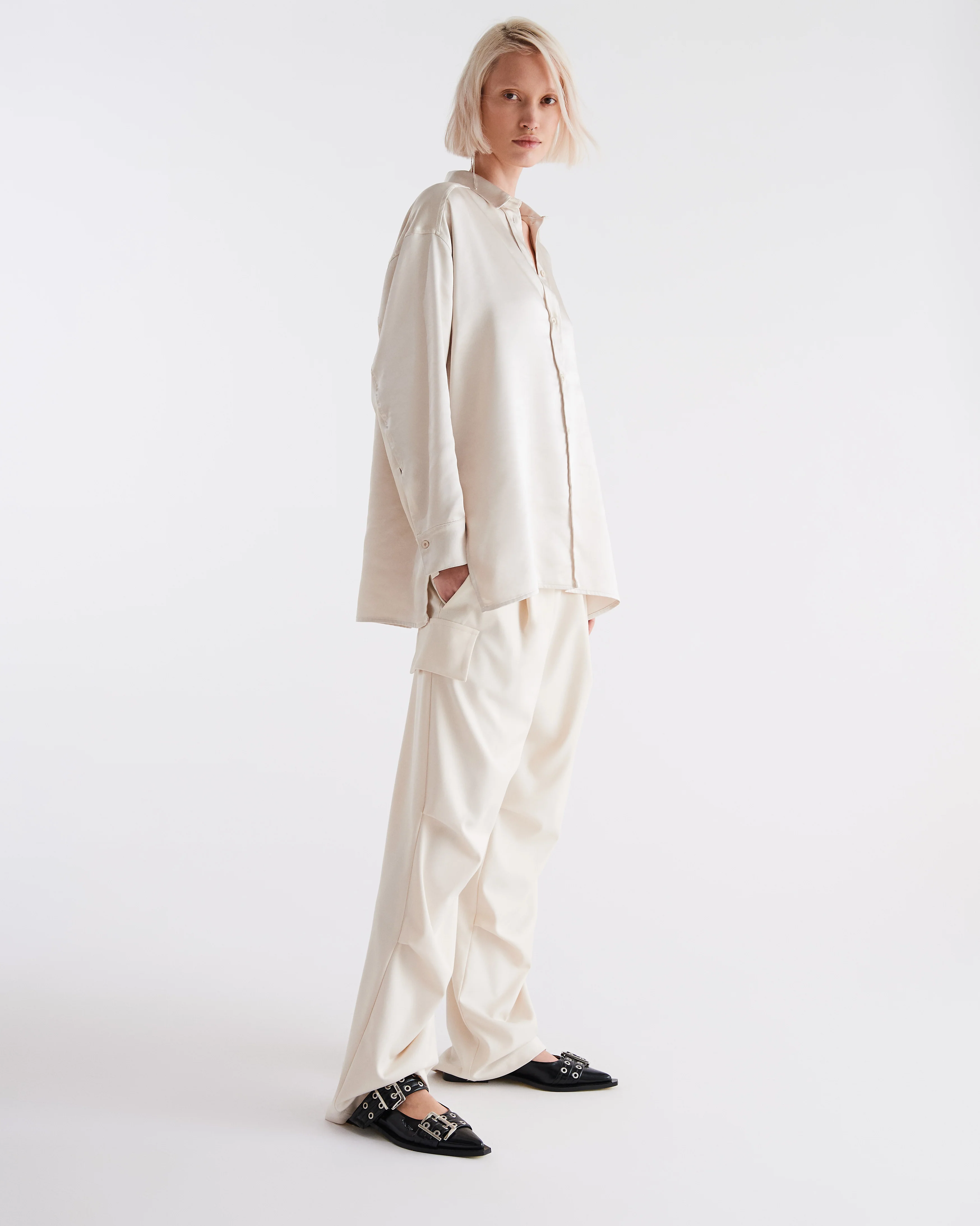 Trinity Pantalone Off White